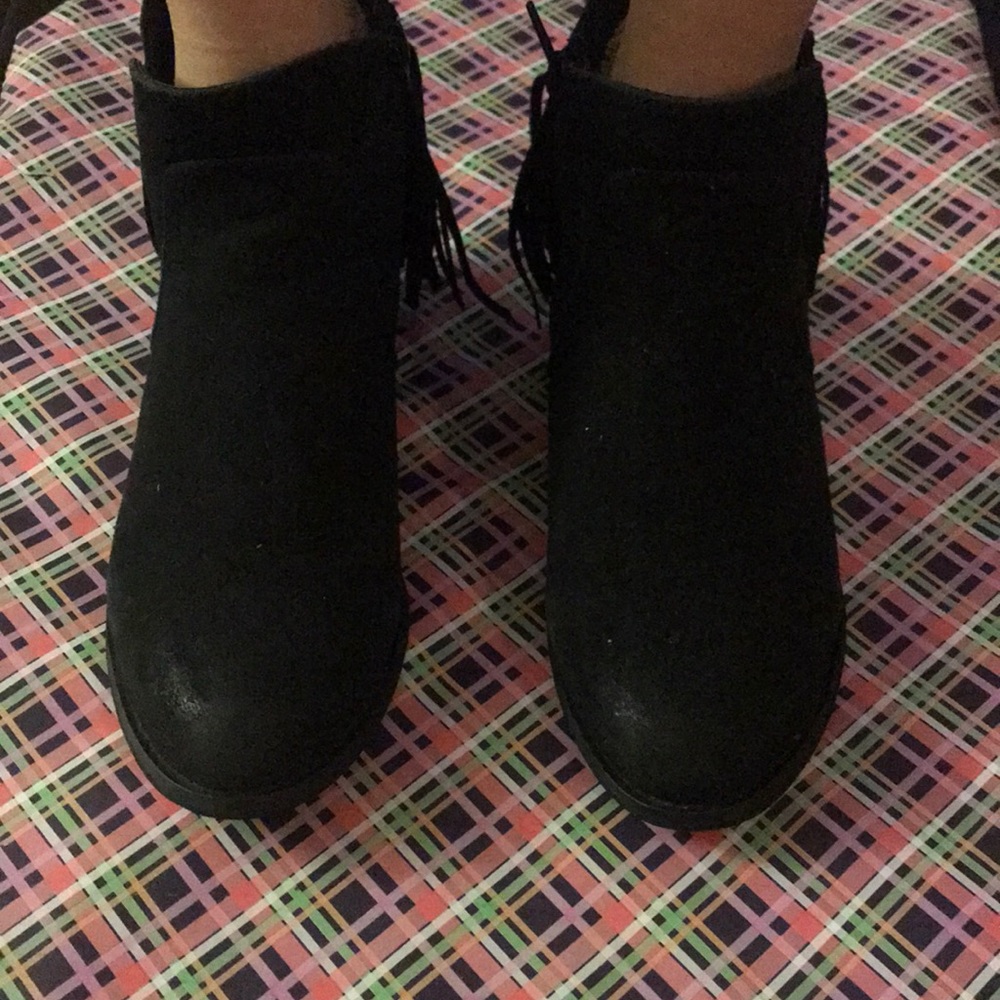 Black booties